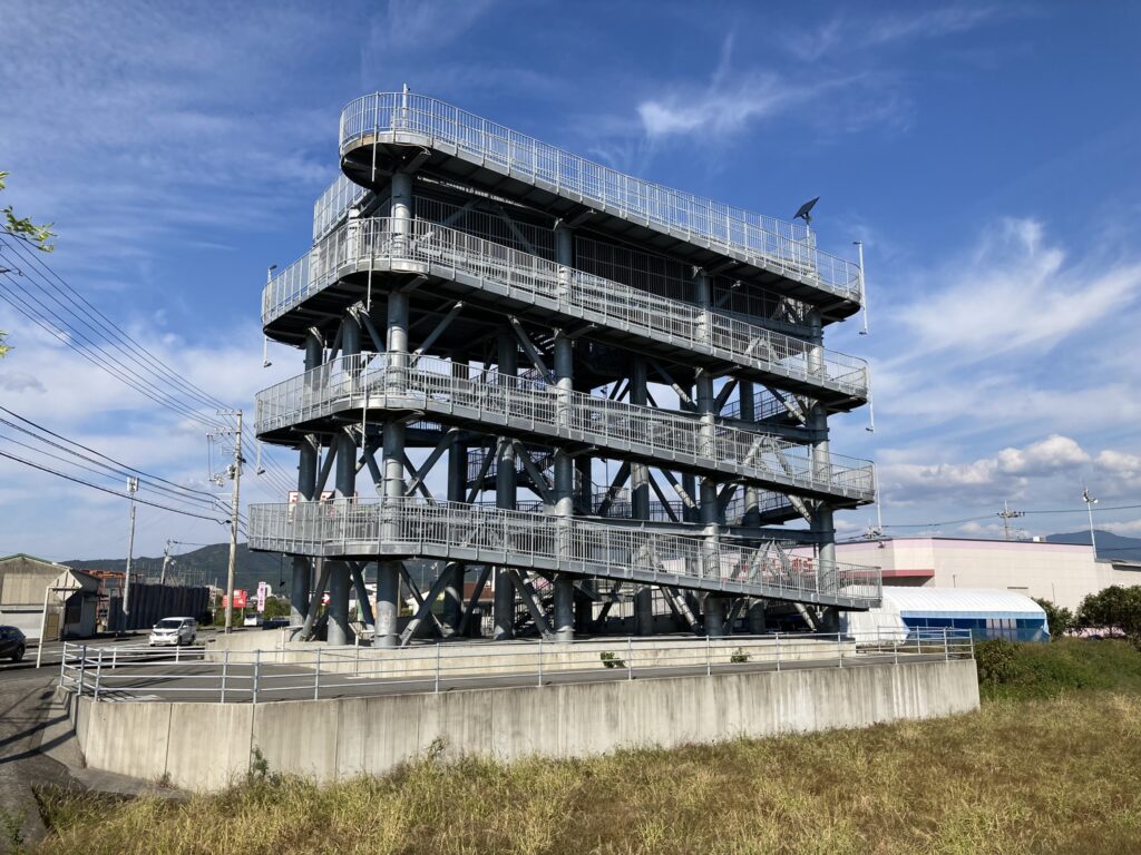 高知県安芸市 津波避難タワー